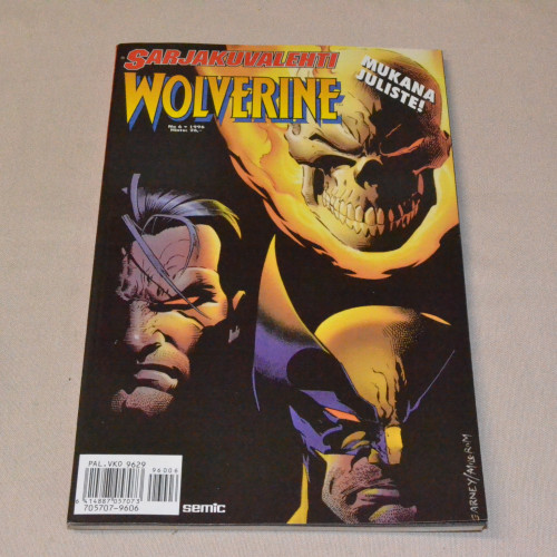 Sarjakuvalehti 06 - 1996 Wolverine (juliste mukana)
