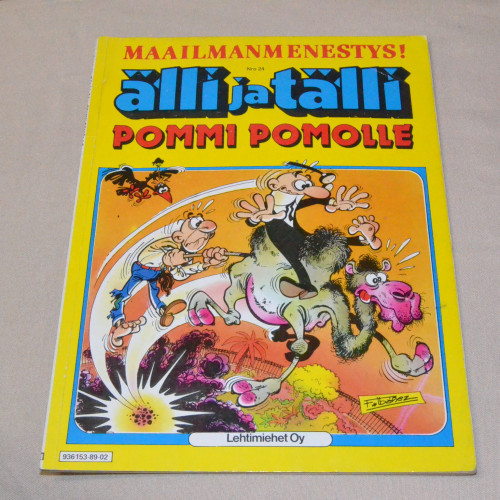 Älli ja Tälli 24 Pommi pomolle