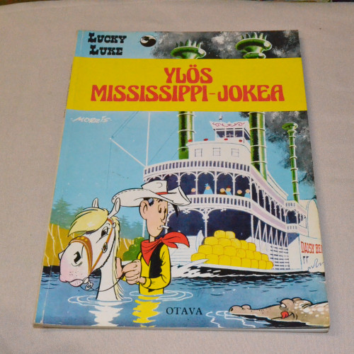 Lucky Luke 35 Ylös Missisippi-jokea (1.p)