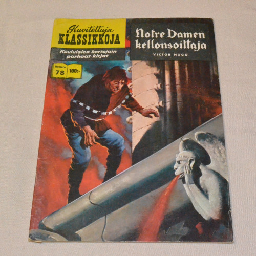 Kuvitettuja klassikkoja 78 Notre Damen kellonsoittaja