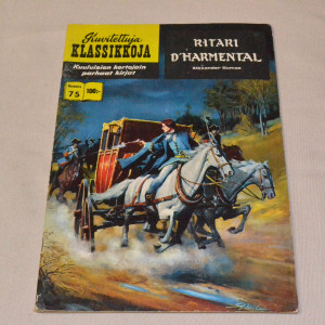 Kuvitettuja klassikkoja 75 Ritari D´Harmental