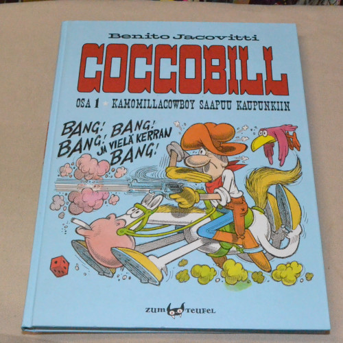 Cocco Bill Osa 1 Kamomillacowboy saapuu kaupunkiin