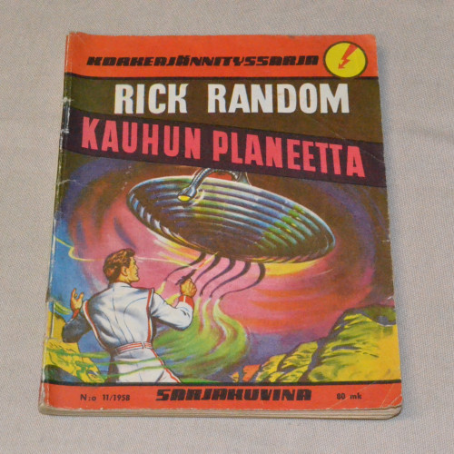 Korkeajännityssarja 11 - 1958 Rick Random Kauhun planeetta