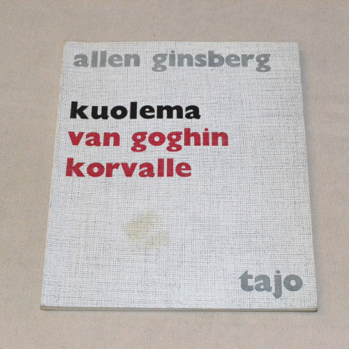 Allen Ginsberg Kuolema van Goghin korvalle
