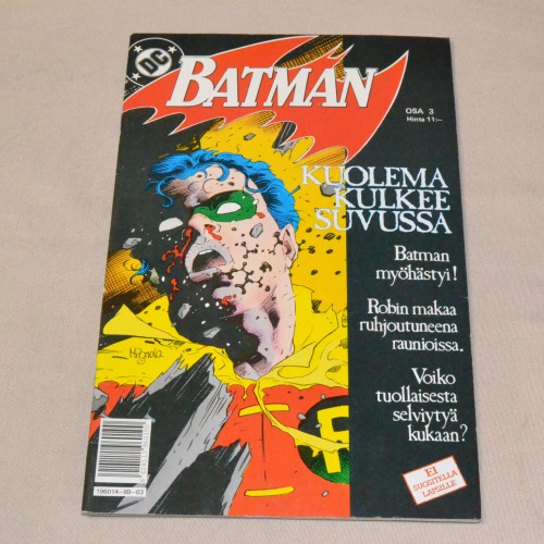 Batman spesiaali 03 - 1989 Kuolema kulkee suvussa Osa 3