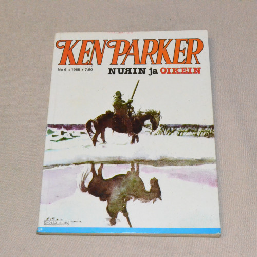 Ken Parker 6 - 1985 Nurin ja oikein