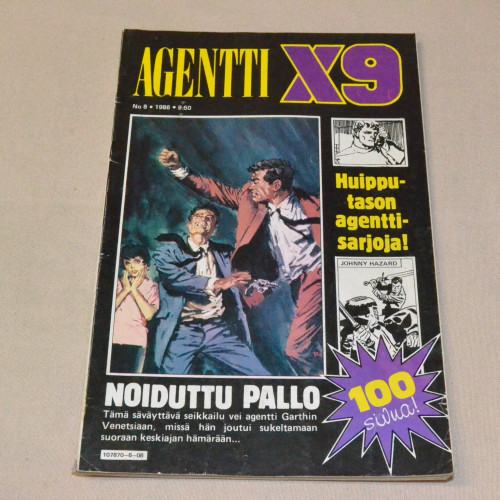 Agentti X9 08 - 1986