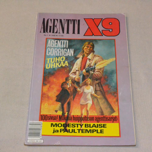 Agentti X9 01 - 1989