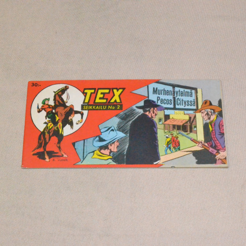 Tex liuska 02 - 1960 Murhenäytelmä Pecos Cityssä (8. vsk)