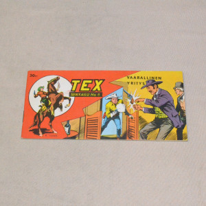 Tex liuska 08 - 1960 Vaarallinen yritys (8. vsk)