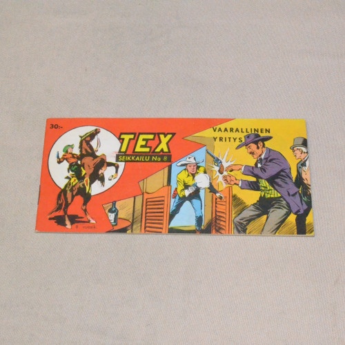 Tex liuska 08 - 1960 Vaarallinen yritys (8. vsk)