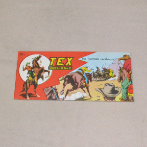 Tex liuska 11 - 1960 Tex levittää verkkonsa (8. vsk)