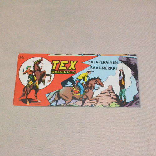 Tex liuska 15 - 1960 Salaperäinen savumerkki (8. vsk)
