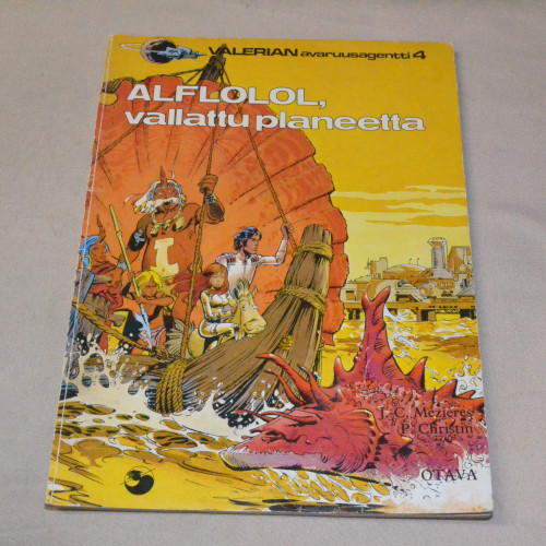 Avaruusagentti Valerian Alflolol, vallattu planeetta