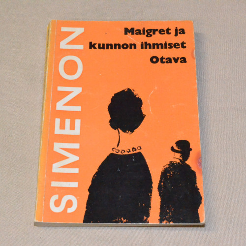 Georges Simenon Maigret ja kunnon ihmiset