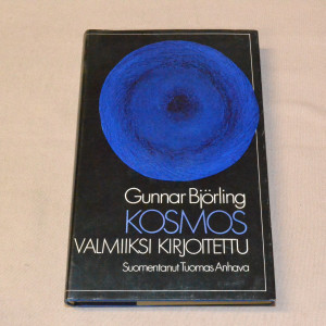 Gunnar Björling Kosmos valmiiksi kirjoitettu