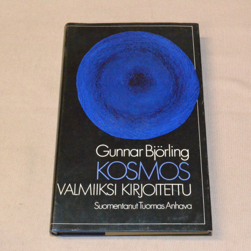 Gunnar Björling Kosmos valmiiksi kirjoitettu