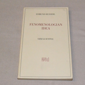 Edmund Husserl Fenomenologian idea