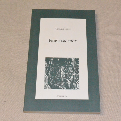 Giorgio Colli Filosofian synty