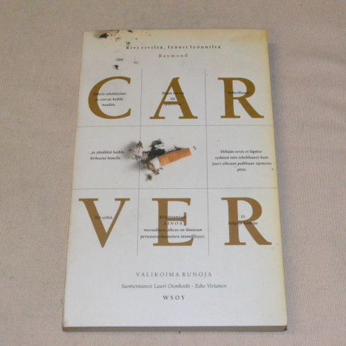 Raymond Carver Rivi riviltä, lyönti lyönniltä