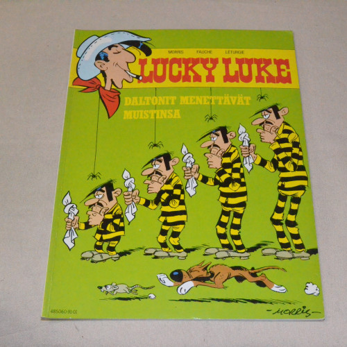 Lucky Luke 57 Daltonit menettävät muistinsa