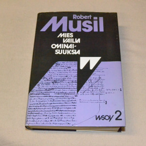 Robert Musil Mies vailla ominaisuuksia 2