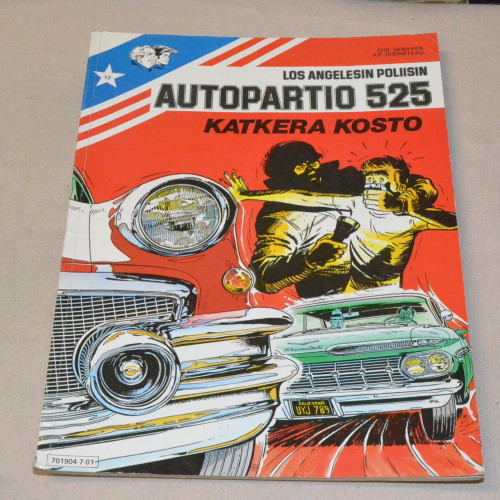 Autopartio 525 nro 13 Katkera kosto