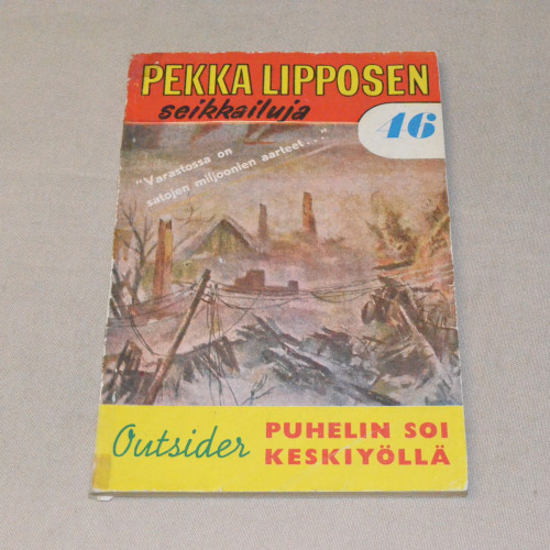 Pekka Lipponen 46 Puhelin soi keskiyöllä