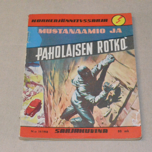 Korkeajännityssarja 19 - 1958 Mustanaamio ja paholaisen rotko
