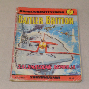 Korkeajännityssarja 24 - 1958 Battler Britton Salamasodan armoilla