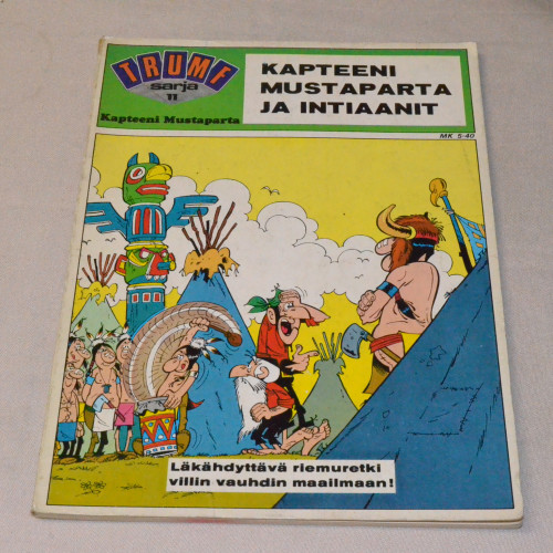 Trumf 11 Kapteeni Mustaparta ja intiaanit