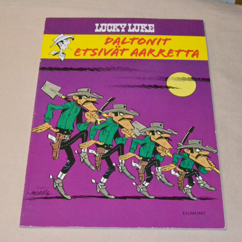 Lucky Luke 40 Daltonit etsivät aarretta