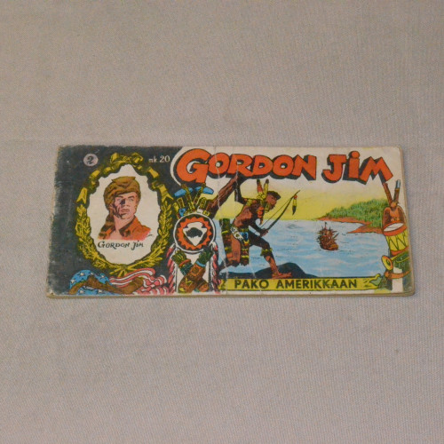 Gordon Jim 02 - 1953 Pako Amerikkaan (1. vsk)
