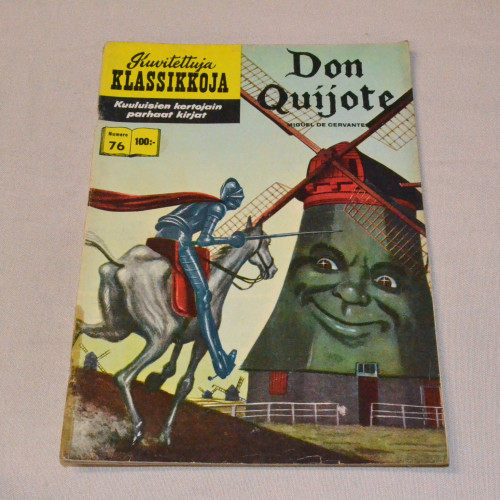 Kuvitettuja klassikkoja 76 Don Quijote