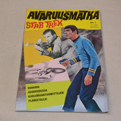 Avaruusmatka Star Trek 01 - 1974