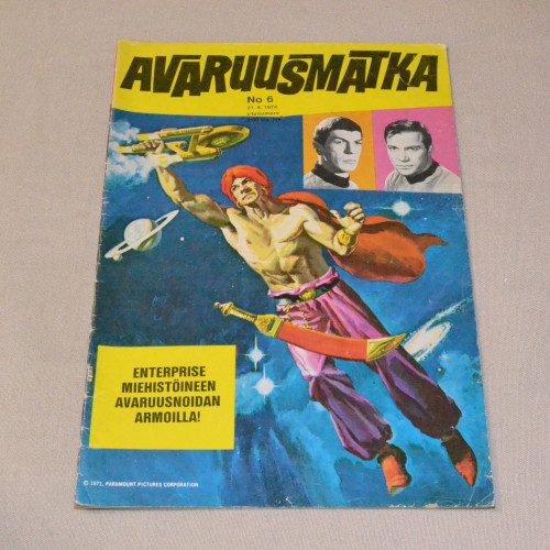Avaruusmatka Star Trek 06 - 1974