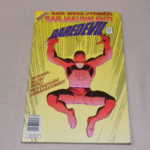Sarjakuvalehti 02 - 1992 Daredevil