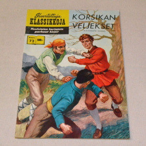 Kuvitettuja klassikkoja 72 Korsikan veljekset