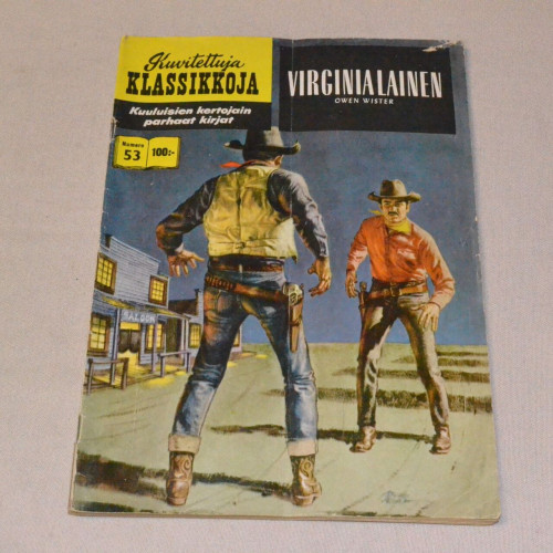 Kuvitettuja klassikkoja 53 Virginialainen