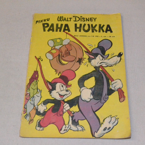 Aku Ankka 03B - 1955 Pikku paha Hukka