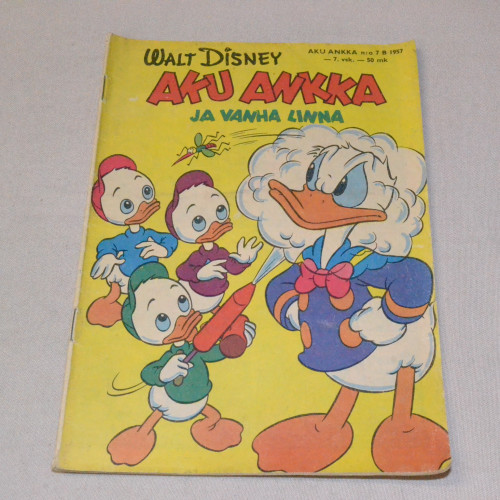 Aku Ankka 07B - 1957 Aku Ankka ja vanha linna