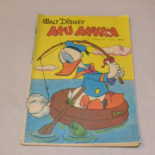 Aku Ankka 08A - 1957