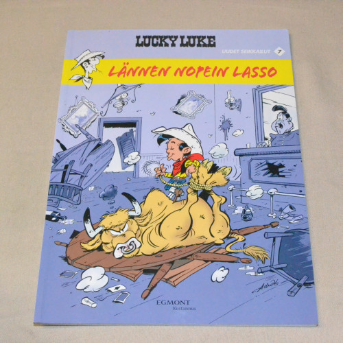 Lucky Luken uudet seikkailut 07 Lännen nopein lasso