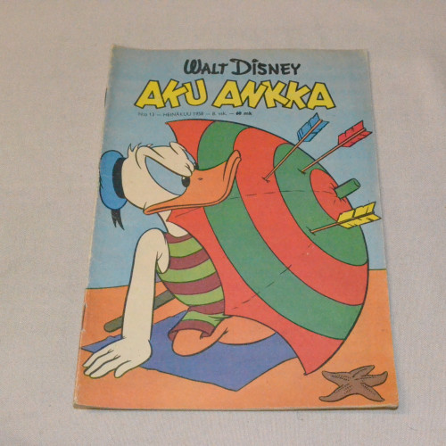 Aku Ankka 13 - 1958