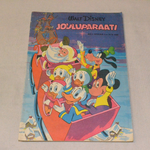 Aku Ankka 24 B - 1958 Jouluparaati