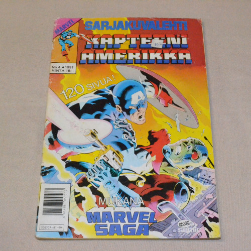 Sarjakuvalehti 04 - 1991 Kapteeni Amerikka