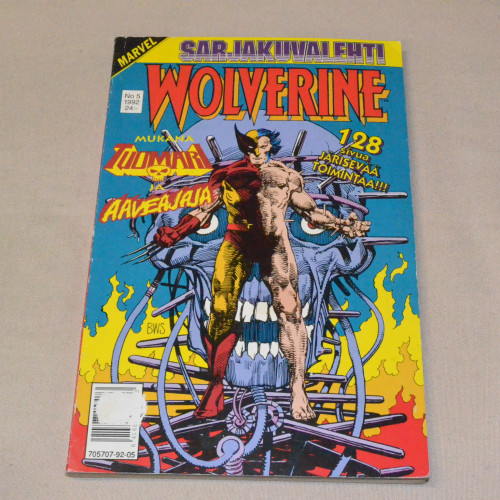Sarjakuvalehti 05 - 1992 Wolverine