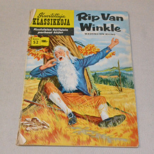 Kuvitettuja klassikkoja 52 Rip Van Winkle