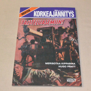 Merten Korkeajännitys Hugo Pratt Taisteluasemiin