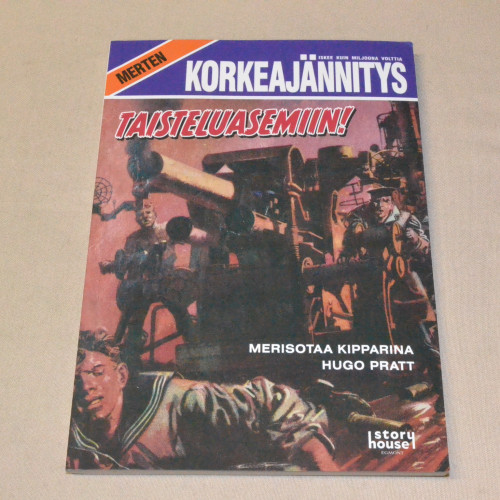 Merten Korkeajännitys Hugo Pratt Taisteluasemiin